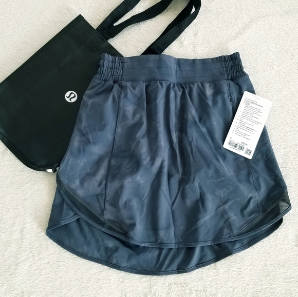 Lululemon Hotty Hot High-Rise Skirt Long NWT Athleisure Athletic Summer Vacay - Picture 6 of 12
